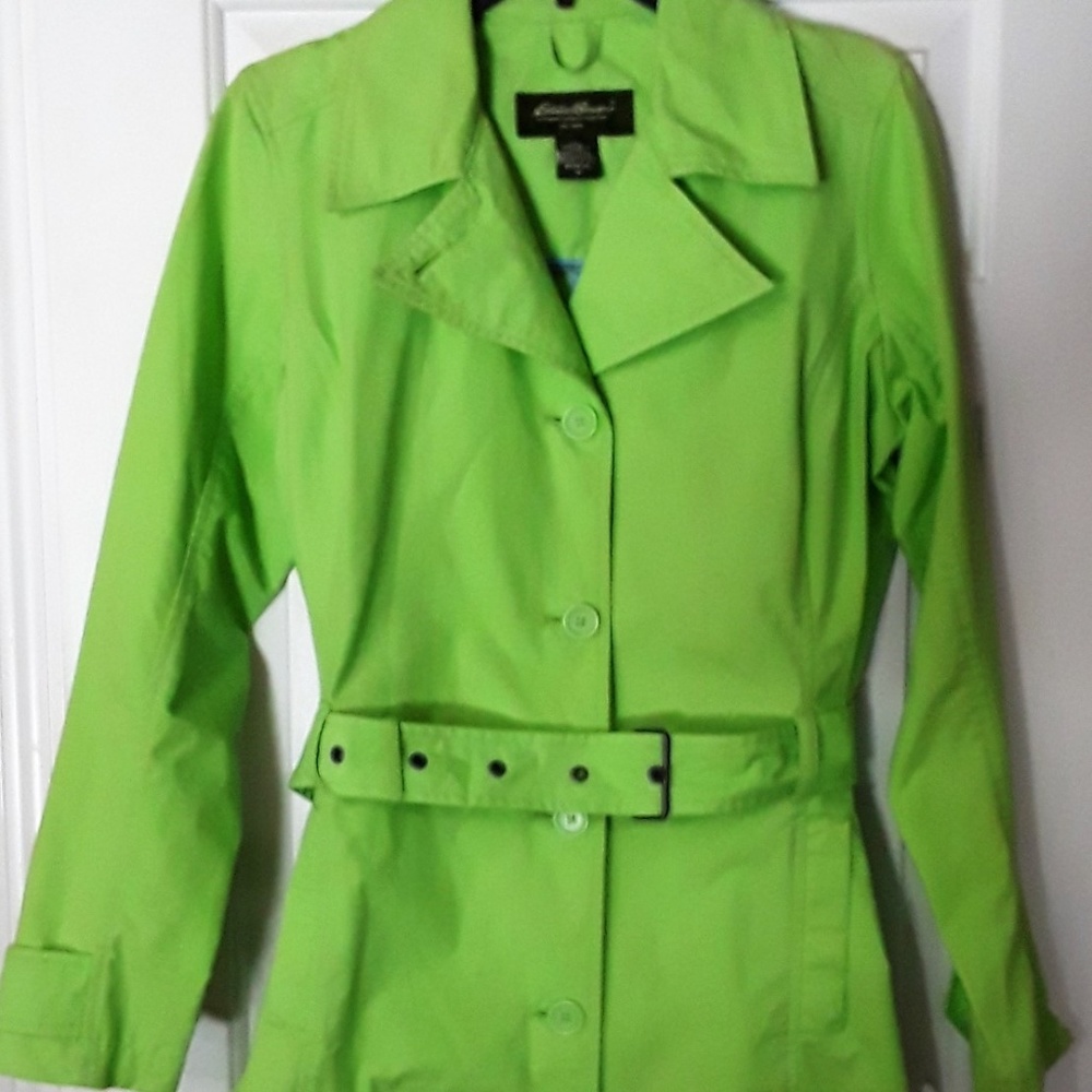 FABulous Eddie Bauer Lime Green Jacket M